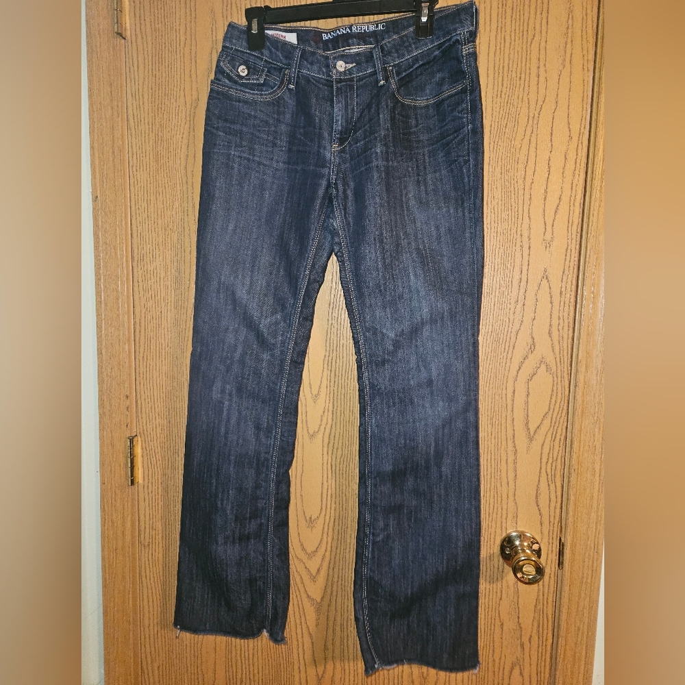 Banana Republic Bootcut Indigo Denim Pants
